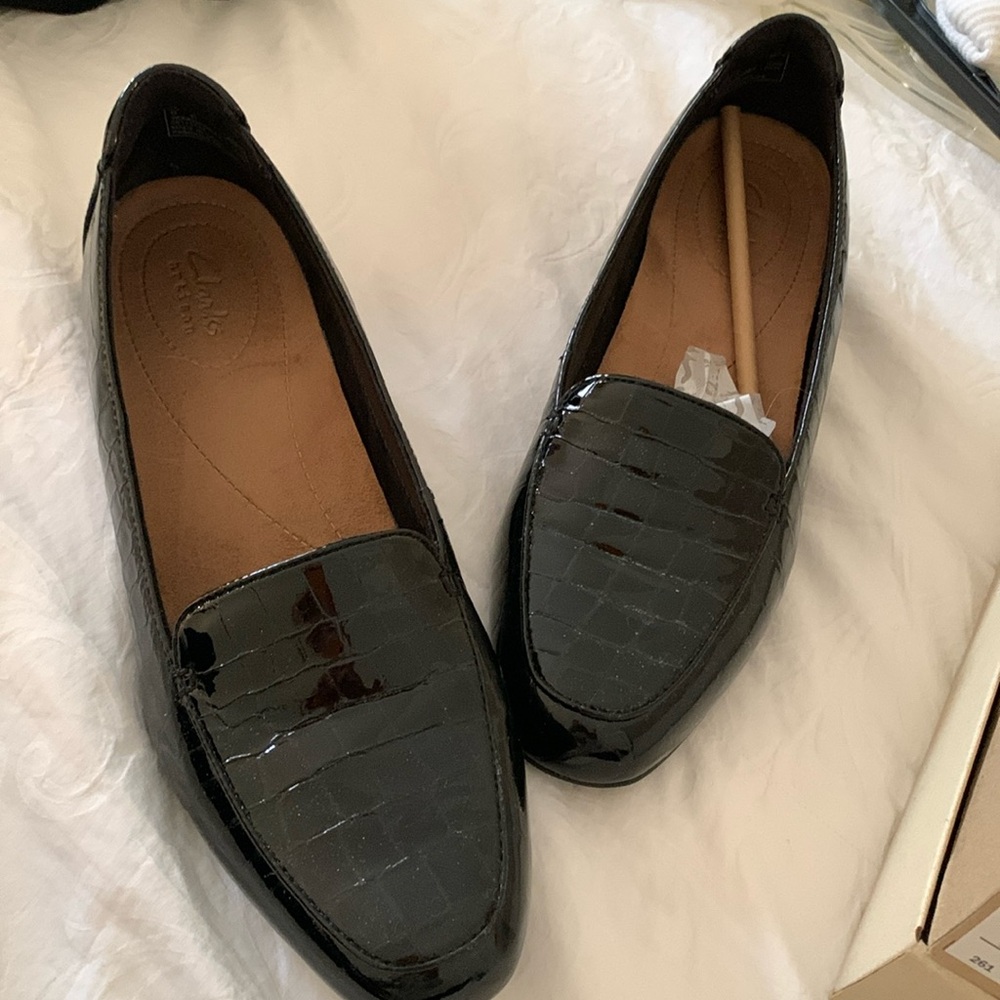 Clarks Patent Leather Crocs
